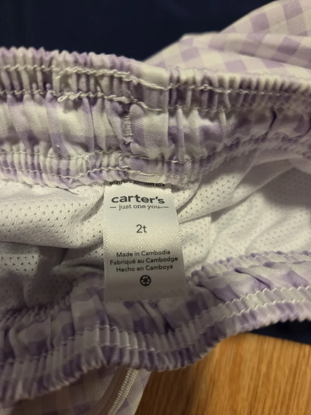 Carter's Navy Blue Rashguard with Whale Graphic